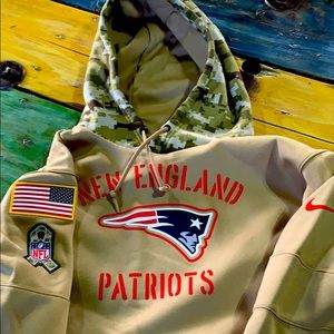 Patriots Salute the Troops Hoodie